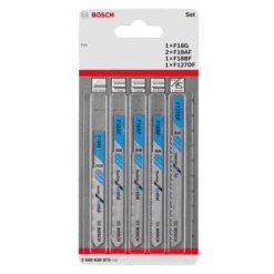 Lame De Scie Sauteuse Bosch Métal Queue Droite Fein Set De 5 Pièces