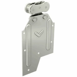 Monture De Fixation Sur Plat Mantion Pour Rail 62x55 - Lot De 2