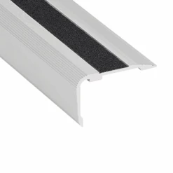 Nez De Marche Adhésif à Bord Sifflet - Alu Incolore Et Bande Noire