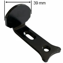 Dardenne Type L Noire Laqué 67 Mm X 35 Mm X 4 Mm Torbel 07KR024 -Construire Un Magasin D'outils p141845b