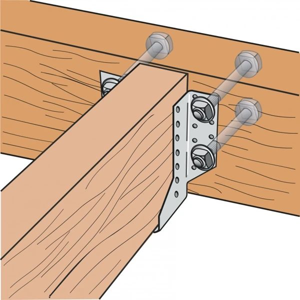 Boulon De Charpente Acier Galva 8.8 Simpson Strong-Tie BSH16/180 3 Boulon De Charpente Acier Galva 8.8 Simpson Strong-Tie BSH16/180 – Image 3