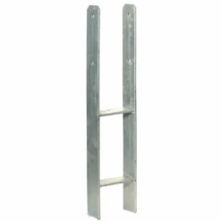 Pied De Poteau En H Pour Ancrage Bois Largeur 91mm SimpsonStrong PP49009 -Construire Un Magasin D'outils p209880 1
