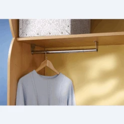 Mottez Barre Penderie Télescopique 40 à 70 Cm - Acier Nickelé -Construire Un Magasin D'outils penderie nickelee