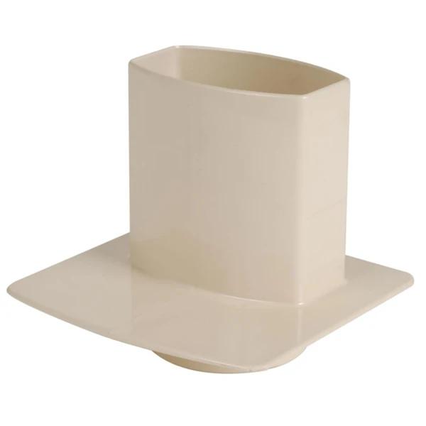Pied De Chute Nicoll Pour Tube 90 X 56 Mm - Sable 1 Pied De Chute Nicoll Pour Tube 90 X 56 Mm - Sable