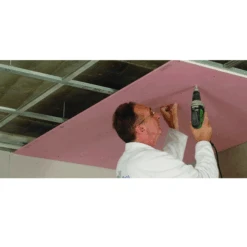 Plaque De Plâtre Placoflam BA13 - 1,20 M X 2,50 M - épaisseur 12,5 MM 5 Plaque De Plâtre Placoflam BA13 - 1,20 M X 2,50 M - épaisseur 12,5 MM -Construire Un Magasin D'outils placoflam