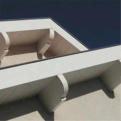 Planche De Rive PVC Cellulaire RIVECEL® L9 Retour Droit En L Blanc L.5 M 20 CMx9 MM