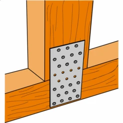 Plaque Perforée En Acier Galvanisé NP - 60 X 160 X 2 Mm 6 Plaque Perforée En Acier Galvanisé NP - 60 X 160 X 2 Mm -Construire Un Magasin D'outils plaques perforees np pour liaison de charpente simpson strong tie square 1000x1000 5