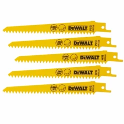 Lame De Scie Sabre Pour Plâtre Dewalt DT2356-QZ 152 Mm - Lot De 5