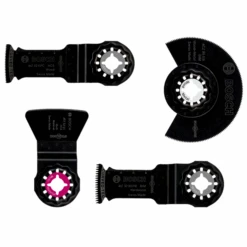 4 Lames Bosch Starlock Menuiserie Travaux Du Sol Outil Multifonction