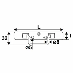 Poignée Sur Platine à Bouts Ronds Torbel St Étienne Inox 316L 140 Mm -Construire Un Magasin D'outils poignee 4