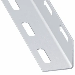 Cornière Perforée 27 X 27 Mm En Acier Galvanisé Longueur 2 M