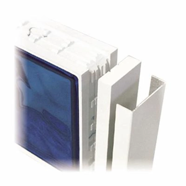 Profilé U Aluminium Pour Briques Cubiver 1 Profilé U Aluminium Pour Briques Cubiver