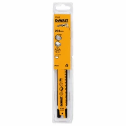 Lame Scie Sabre Bois Plastique Dewalt D2402-QZ Progressor 203 Mm -Construire Un Magasin D'outils prog 1