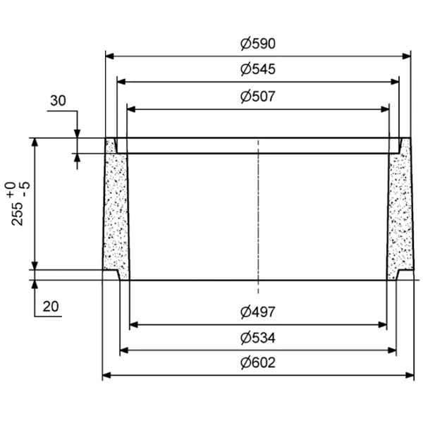 Rehausse à Emboîtements Pour Fosses - Hauteur 25,5 CM 2 Rehausse à Emboîtements Pour Fosses - Hauteur 25,5 CM – Image 2
