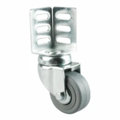Roulette Pivotante Equerre à Cornière D'angle - Ø 50 Mm - 25 Kg