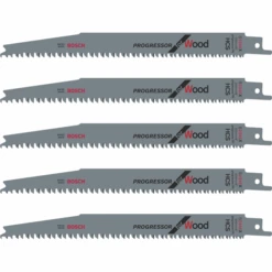 Bosch Lame De Scie Sabre Pour Bois S 2345 X Jeu De 5 Lames : 2608654404 -Construire Un Magasin D'outils s2345x
