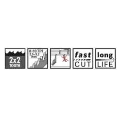 Lame Scie Sabre Métal Bosch S926CHF Heavy For Metal 150x25x1,1mm Lot X5 -Construire Un Magasin D'outils s926chf fonctions