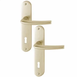 Poignée De Porte Clé En L SAN DIEGO Hoppe Alu Finition Champagne 3537997 -Construire Un Magasin D'outils sandiegochampcll 769364 2