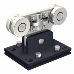 Monture Pour Portail En Porte-à-faux Avec 2 Galets Sur Roulement De Précision - 9962S Mantion - Pour Rail 9060 - Lot De 2