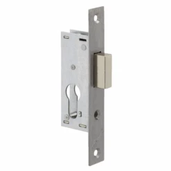 Serrure à Encastrer 1 Point Pêne Dormant Seul - Metalux 14 - Coffre 36 X 95 Mm - Axe 21 Mm