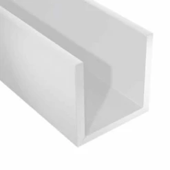 Profilé U En PVC Blanc CQFD - Largeur 21 Mm - Hauteur 10 Mm - Longueur 1 M 2002-68282 -Construire Un Magasin D'outils sans titre 1 215