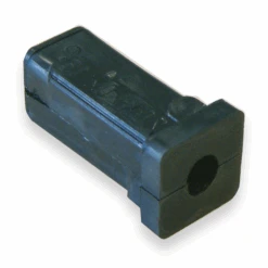 Insert Plastique Pour Tube Carré - Noir - 20 X 20 Mm - Lot De 4 CQFD 2004-7802