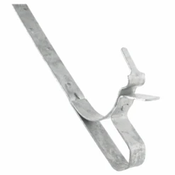 Crochet Limonier Harvais Pour Gouttière 1/2 Ronde - Pose Sur Chevron - Développée 33 Cm - Acier Galvanisé