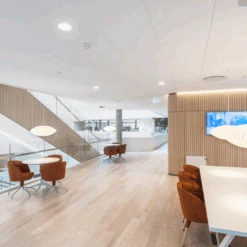 Dalle De Plafond Acoustique Extra Blanche à Bords A (droits) - Blanka Rockfon - 600 MM X 600 MM - ép.20 MM