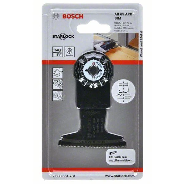 Lame Plongeante BIM AIZ 65 BB Wood And Nails : Bosch 2608661781 1 Lame Plongeante BIM AIZ 65 BB Wood And Nails : Bosch 2608661781