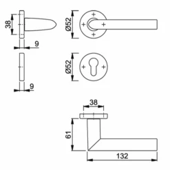Ensemble Sur Rosace Clé En I Stockholm Hoppe Noir Mat 11688464 -Construire Un Magasin D'outils sans titre 59