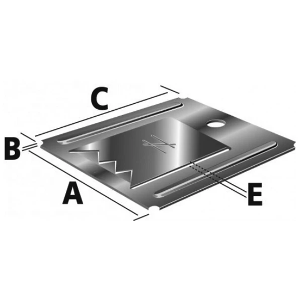 Clip SFT Inox A4 Pour Lambris PVC 30 X 0.5 X 32 Mm Simpson-Strong-Tie 1 Clip SFT Inox A4 Pour Lambris PVC 30 X 0.5 X 32 Mm Simpson-Strong-Tie