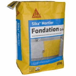 Enduit Imperméabilisant Pour Fondations Et Parois Enterrées - Mortier Fondation SP Sika - Sac De 25 Kg