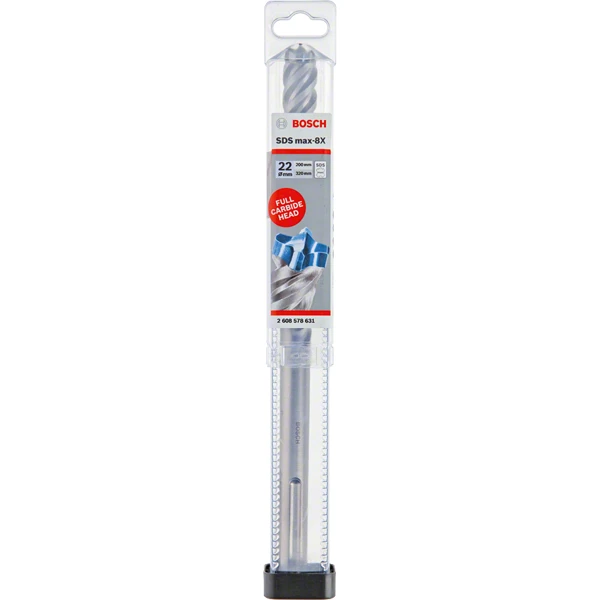 Foret Béton Armé SDS Max-8X Bosch Pour Marteau Perforateur 2608578638 4 Foret Béton Armé SDS Max-8X Bosch Pour Marteau Perforateur 2608578638 – Image 4