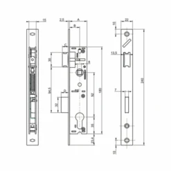 Construire Un Magasin D'outils -Construire Un Magasin D'outils serrure 780 metalux schema jpg square 1000x1000 1