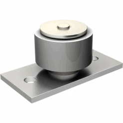 Guide Du Bas 1059 Mantion Olive Nylon Diamètre 50 Mm Sur Cage à Rouleaux