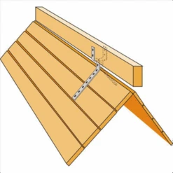 Support De Faîtage SF Largeur 40 Mm Simpson Strong-Tie SF/2840 -Construire Un Magasin D'outils sfmes 831391