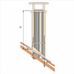 Sortie De Toit TRADINOV Carrée TCP 60 Pente 54 à 63 % - Ht Arrière : 0,80 M 5 Sortie De Toit TRADINOV Carrée TCP 60 Pente 54 à 63 % - Ht Arrière : 0,80 M -Construire Un Magasin D'outils sortiedetoithauteurh 809721