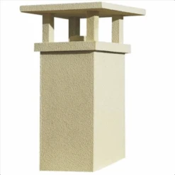 Sortie De Toit TRADINOV Carrée TCP 111 Pente 101 à 111 % - Ht Arrière : 0,90 M