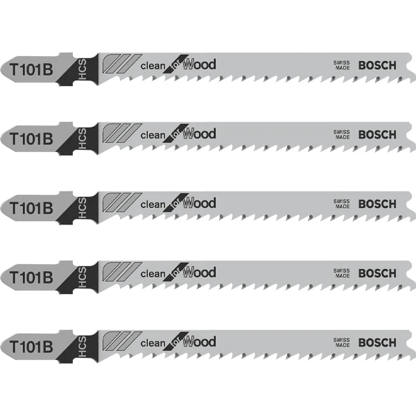 Bosch Lame De Scie Sauteuse Pour Bois T 101 B Jeu De 5 Lames 2608630030 4 Bosch Lame De Scie Sauteuse Pour Bois T 101 B Jeu De 5 Lames 2608630030 â Image 4
