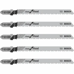 Jeu De 5 Lames De Scie Sauteuse Pour Bois T 101 BR : Bosch 2608630014 8 Jeu De 5 Lames De Scie Sauteuse Pour Bois T 101 BR : Bosch 2608630014 -Construire Un Magasin D'outils t101brx5