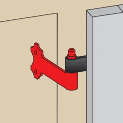 Gond Tablier Acier 85 Mm + Axe 14 Mm Noir Torbel 6180024 3517650094756