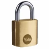 Cadenas Standard Laiton 30 Mm - Yale - Anse Acier Cémenté - 3 Clés