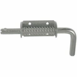 Verrou à Ressort Torbel En Inox 316L Brossé Pour Volet Et Portail 180 Mm