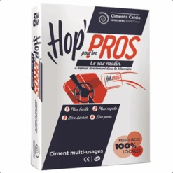 Ciment Hop' Pour Les PROS Gris CEM II/B-LL 32,5 R CE NF - Sac De 35 KG