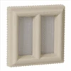 Grille D'aération Claustra Avec Moustiquaire 120 X 120 Mm NICOLL 1CLAU2