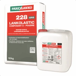 Mortier Souple D'imperméabilisation - Lankolastic 228 - Kit De 28,8 KG