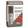 Mortier Réfractaire 1100°C - Prosec MR1100 - Sac Papier Avec Film Imperméable De 25 Kg