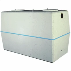 Fosse Toutes Eaux En Béton + Préfiltre à Cassette Incorporé - 3000 LTR - 2,4 Mx1,2 Mx1.65 M