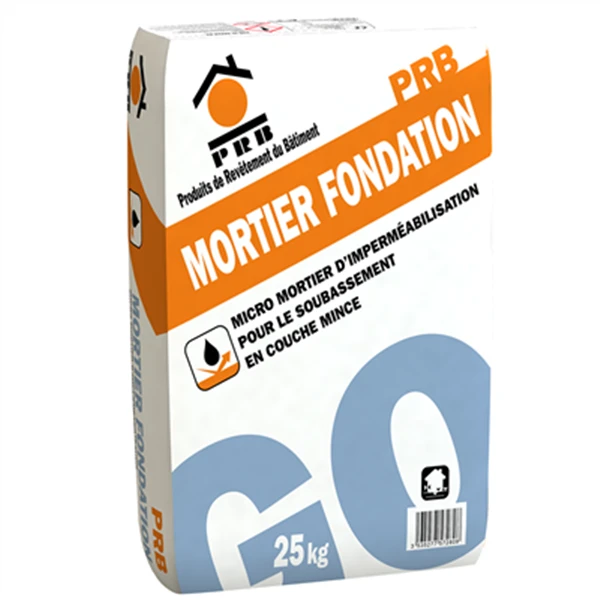 Mortier Fondation PRB 1 Mortier Fondation PRB