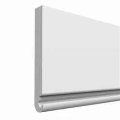 Planche De Rive PVC Cellulaire RIVECEL® Bullnose Retour Arrondi Blanc L.5 M 20 CMx16 MM -Construire Un Magasin D'outils visuelprincipal 733081